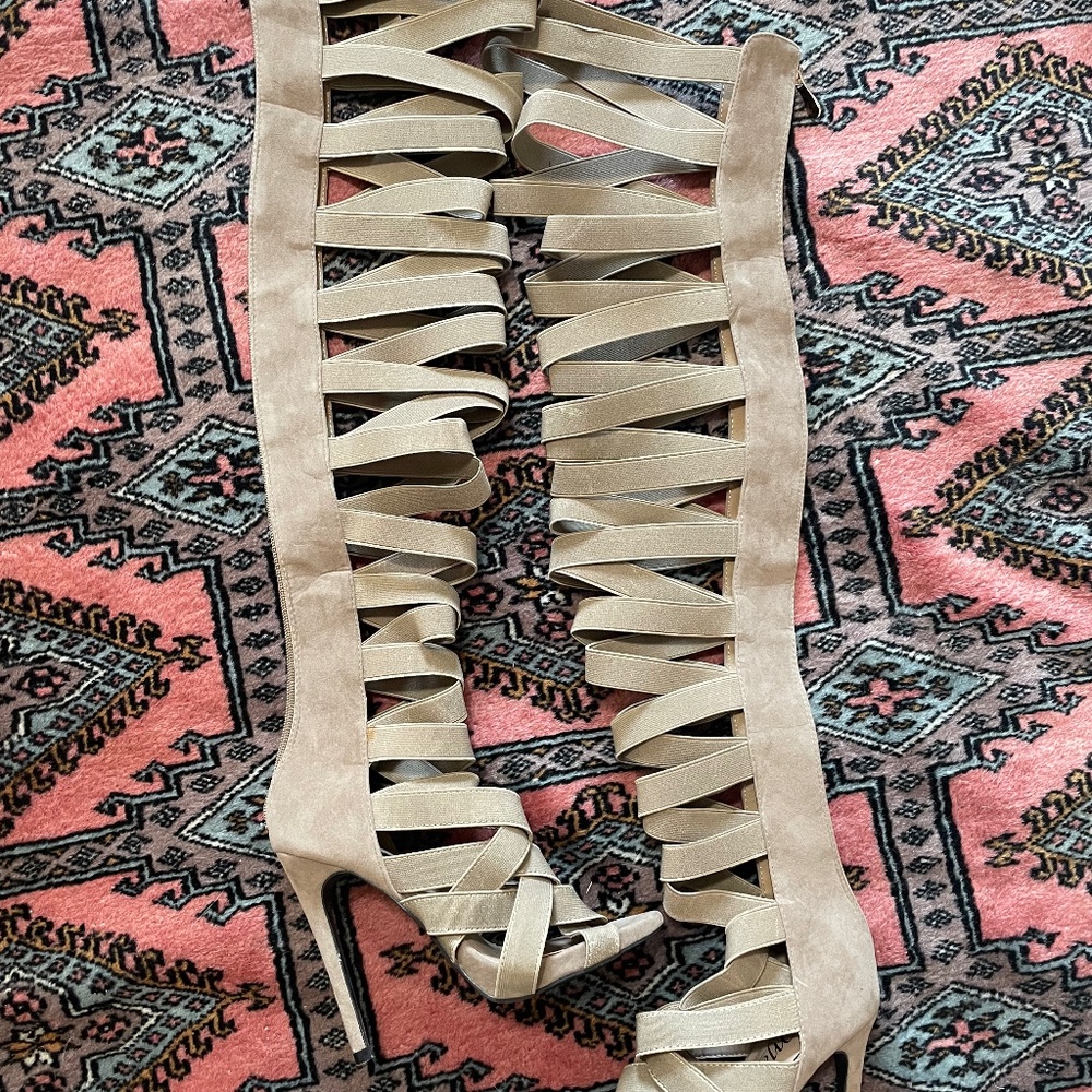 Gladiator Thigh High Boot Sz 6